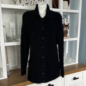 Bundle 5 items @ 15$, pay only 45$ - Black Cable Knit Women's Sweater